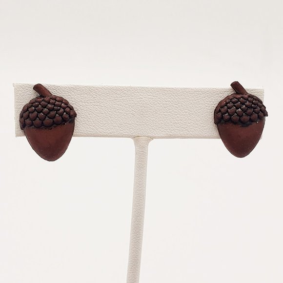 Jewelry - Handmade Fall Acorn Earrings